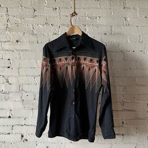 Mens Vintage Button-down shirt